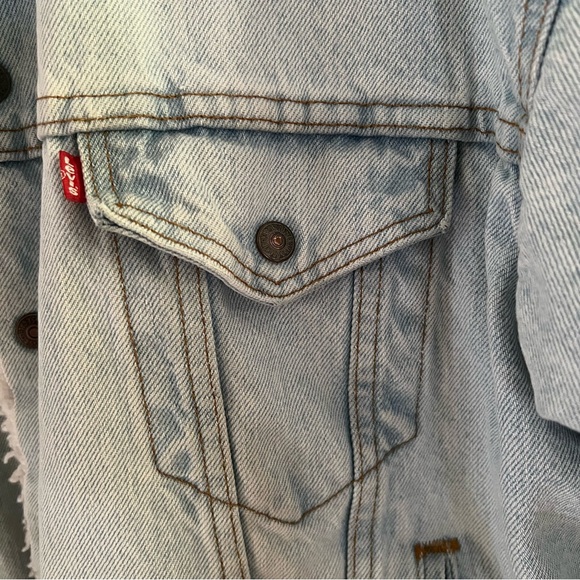 Vintage 80s Levi’s Sherpa Jacket - Picture 4 of 8